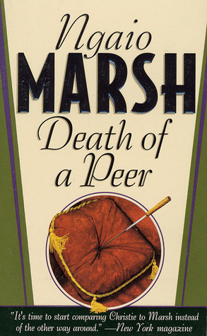 Death of a Peer book cover