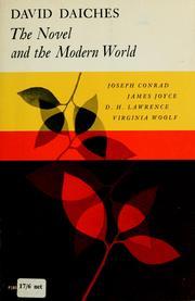 The Novel and the Modern World book cover
