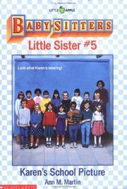 Karen's School Picture book cover