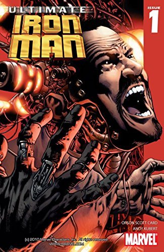 Ultimate Iron Man book cover 1