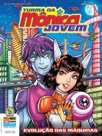 Turma da Mônica Jovem (Segunda Série) #11 - Evolução das Máquinas book cover