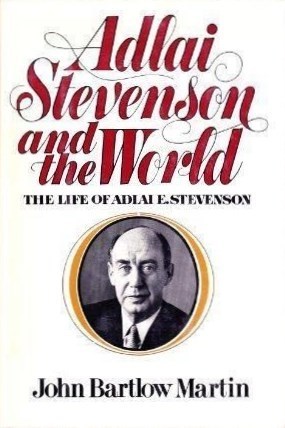 Life of Adlai E. Stevenson book cover 2