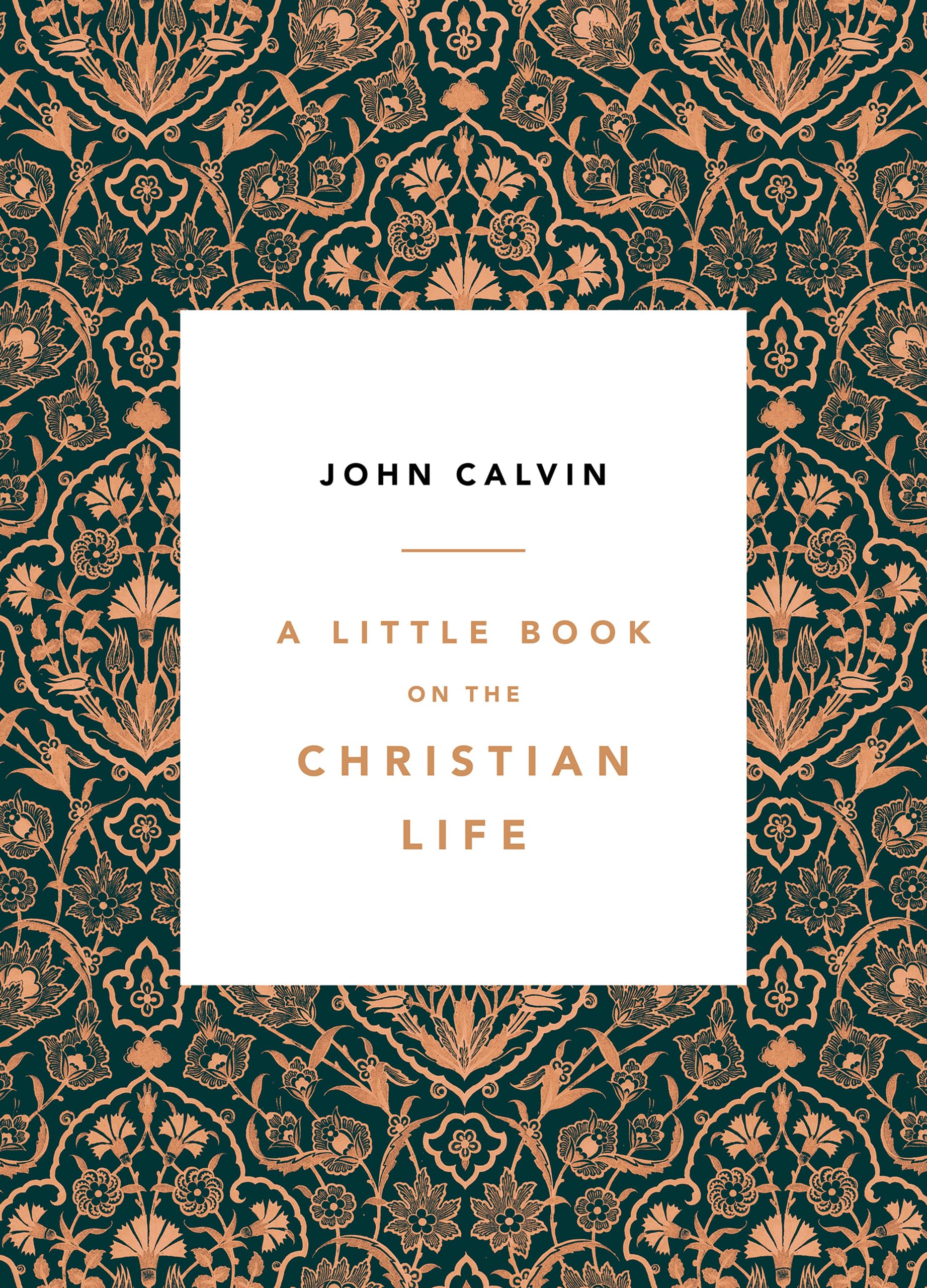 A Little Book on the Christian Life, Damask book cover