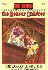 The Woodshed Mystery book cover