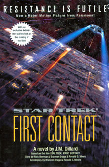 Star Trek: TNG Movie Novelizations book cover 2