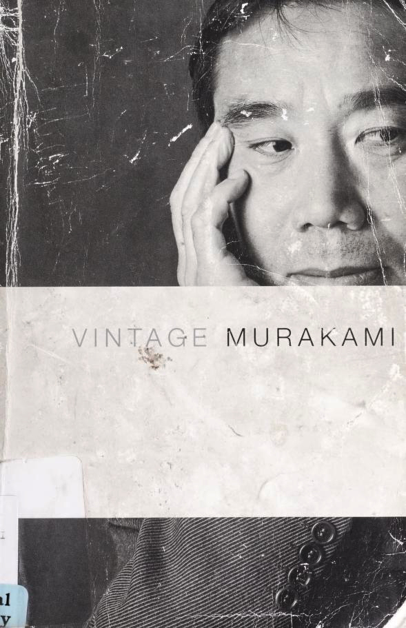 Vintage Murakami book cover