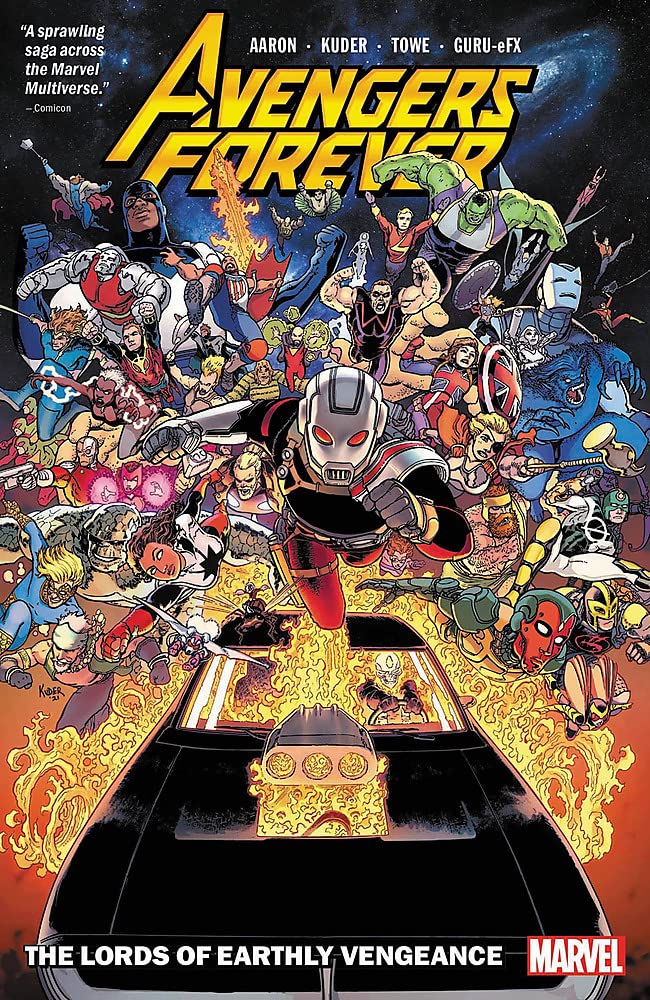 Avengers Forever (2021) book cover 1
