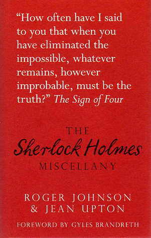 The Sherlock Holmes Miscellany book cover