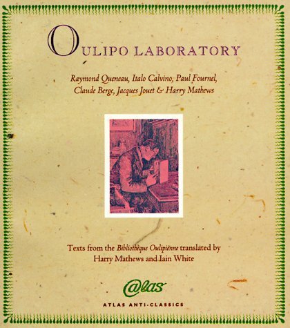 Oulipo Laboratory book cover