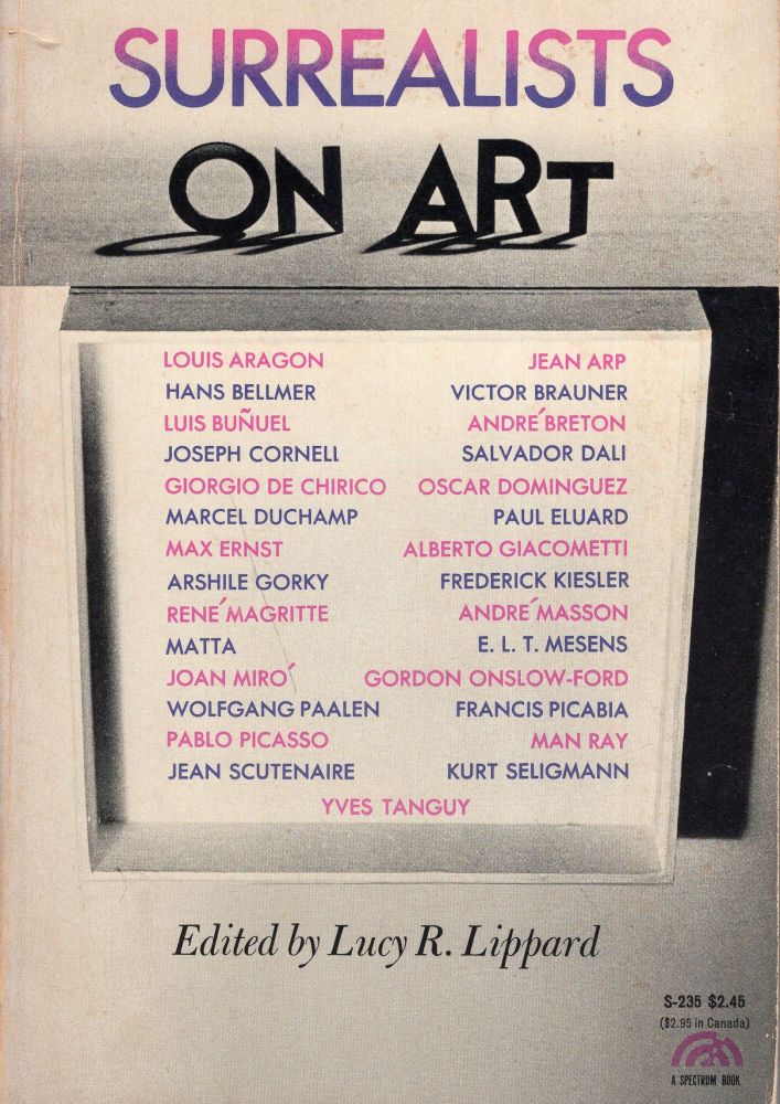 Surrealists on art book cover