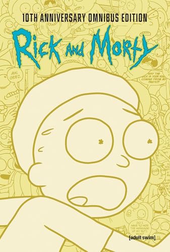 Rick and Morty 10th Anniversary Omnibus book cover 2