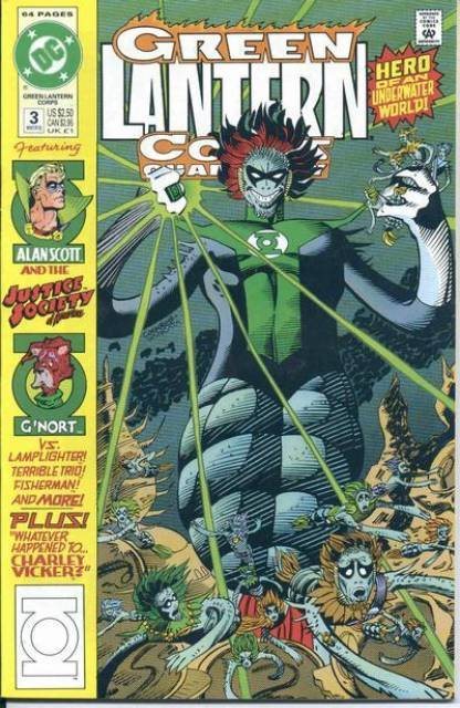 Green Lantern Corps Quarterly #3 book cover