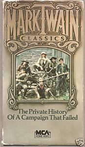 A Private History of a Campaign that Failed book cover