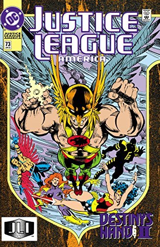 Justice League (1987) book cover 3