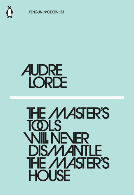 The Master's Tools Will Never Dismantle the Master's House book cover