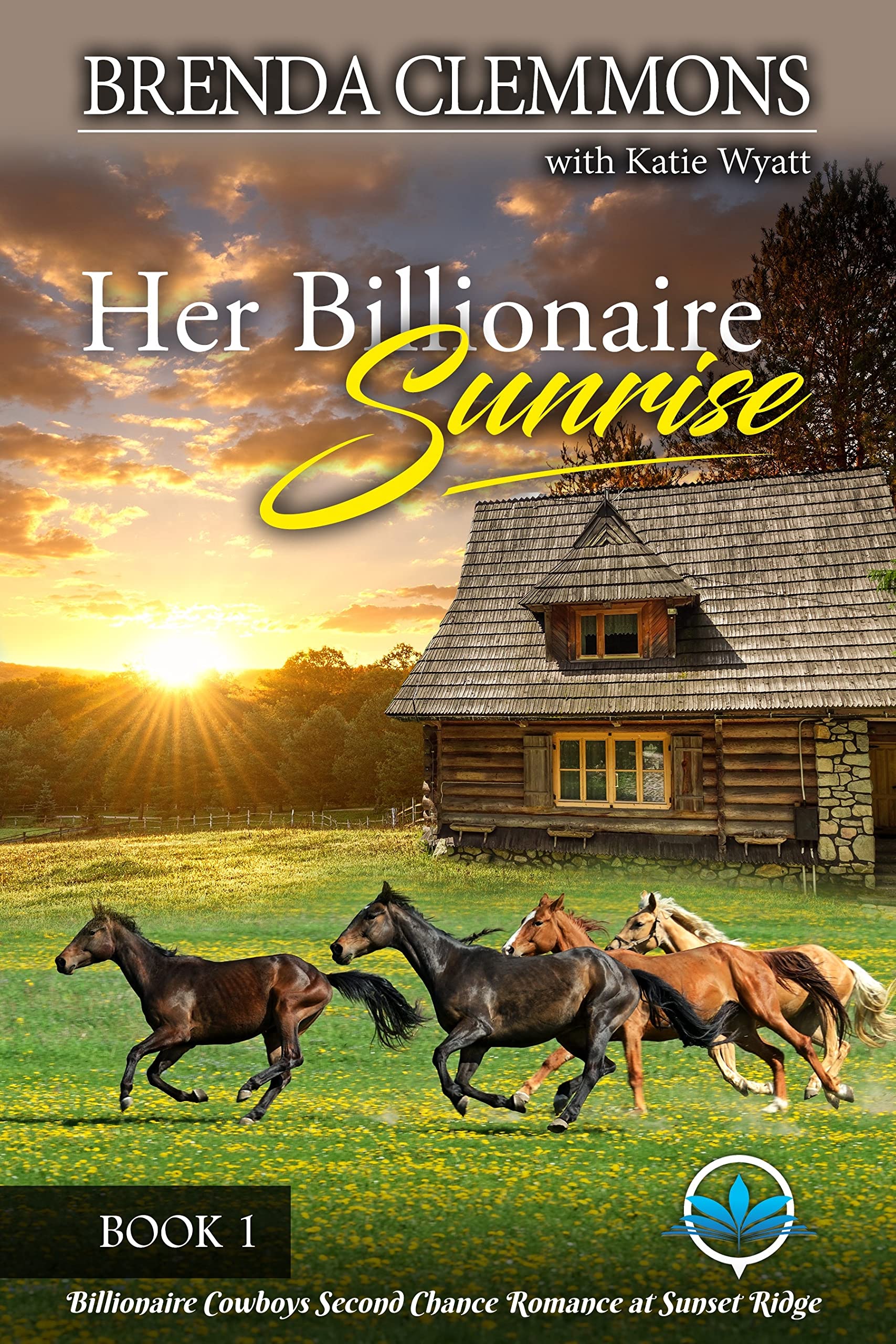 Billionaire Cowboys Second Chance Romance at Sunset Ridge book cover 1