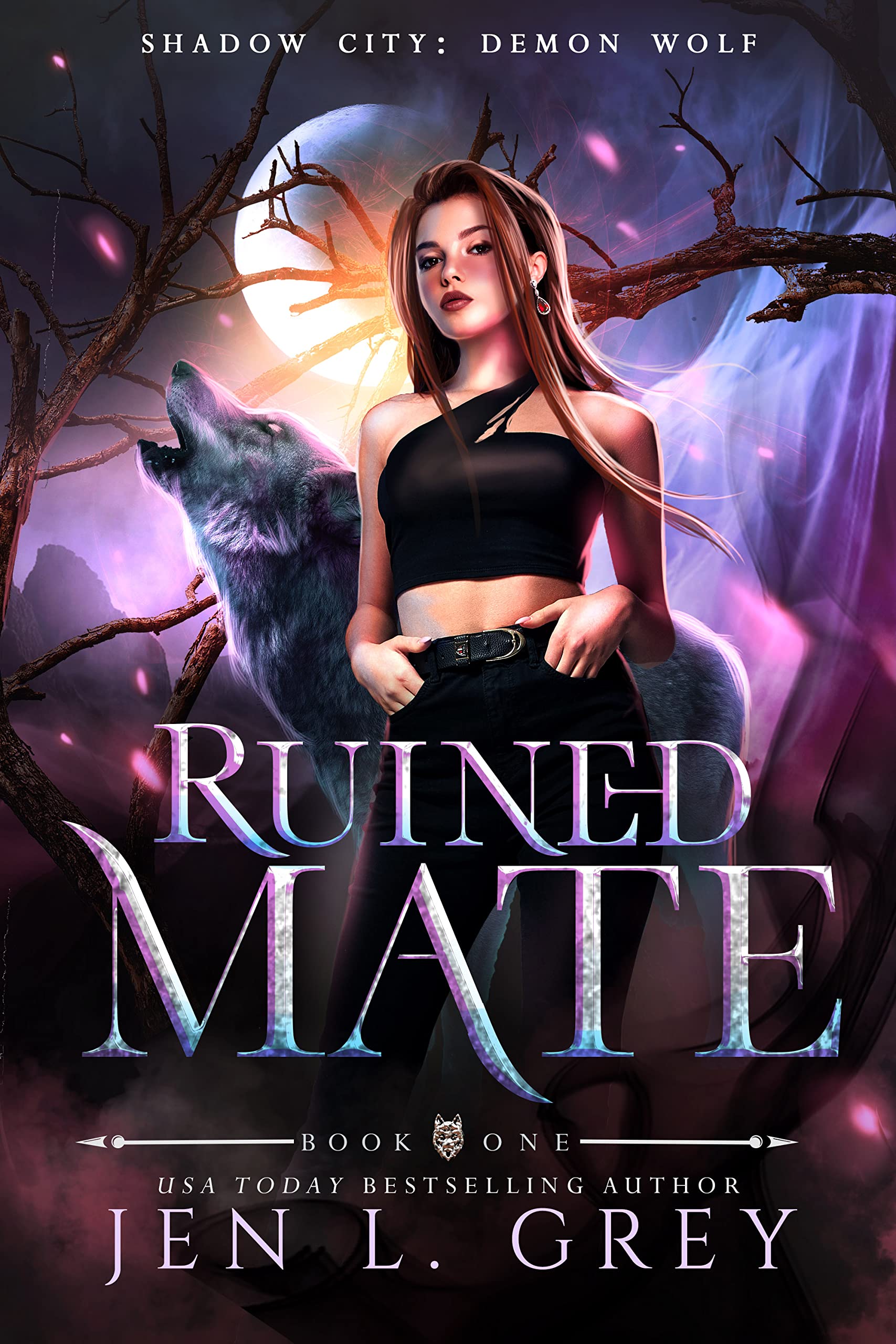 Shadow City: Demon Wolf book cover 1