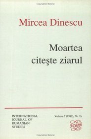 Moartea citeşte ziarul book cover