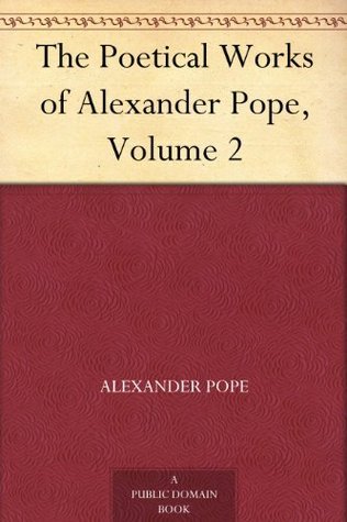 The Poetical Works of Alexander Pope book cover