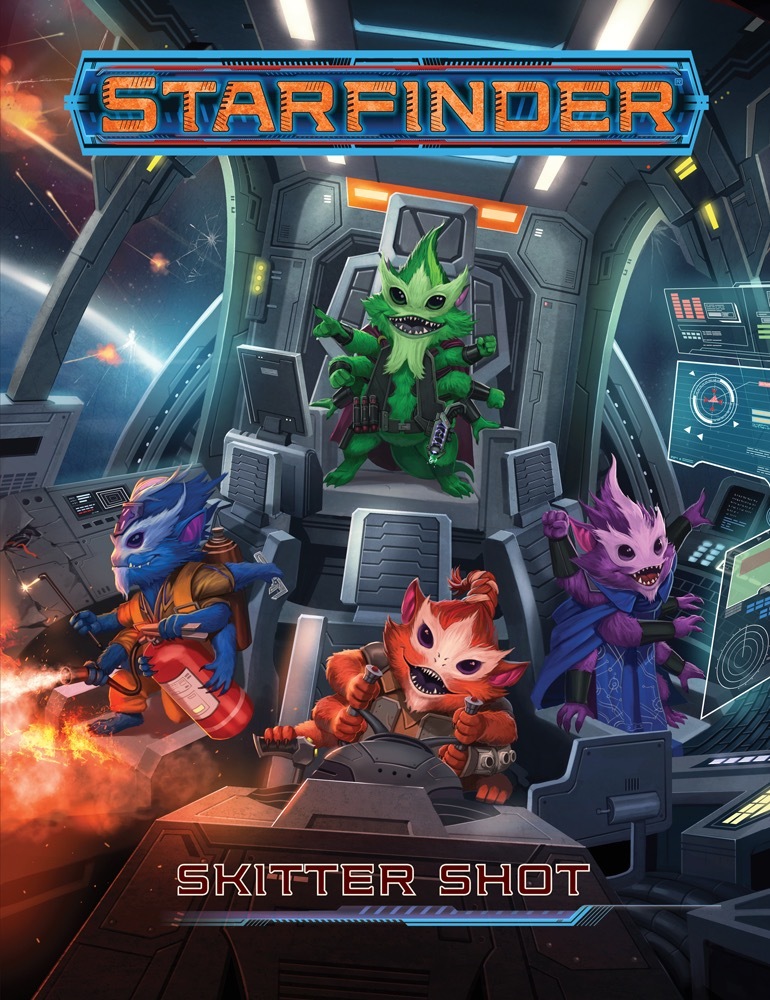 Starfinder Skitter Shot book cover