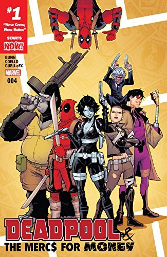 Deadpool & The Mercs For Money (2016-2017) book cover 2