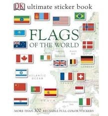 Flags of the World Ultimate Sticker Book book cover