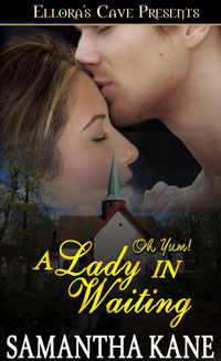 A Lady in Waiting book cover
