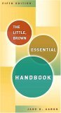 The Little, Brown Essential Handbook book cover