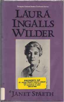 Laura Ingalls Wilder book cover