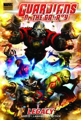 Guardians of the Galaxy (2008) book cover 1