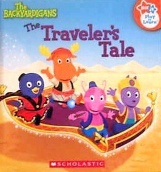 The Backyardigans "The Traveler's Tale" book cover