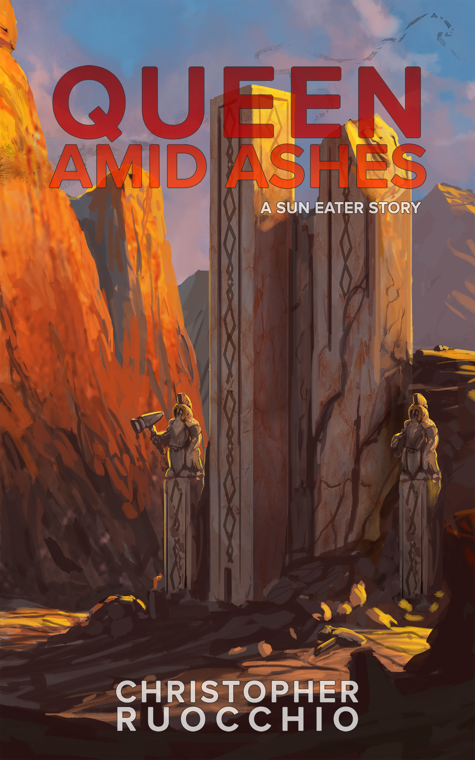 Queen Amid Ashes book cover