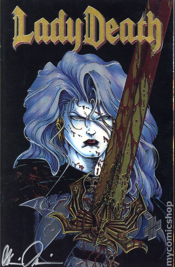 Lady Death: The Reckoning book cover 1