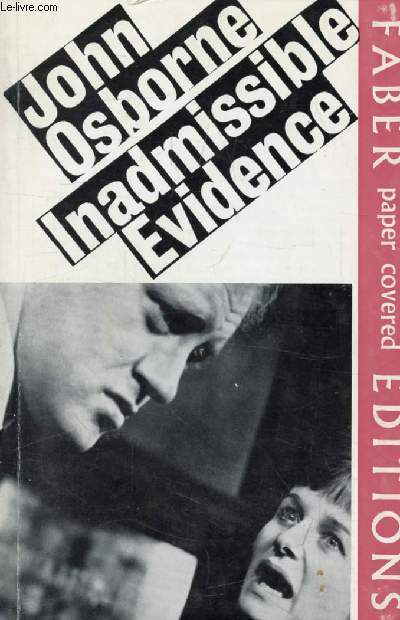 Inadmissible Evidence book cover