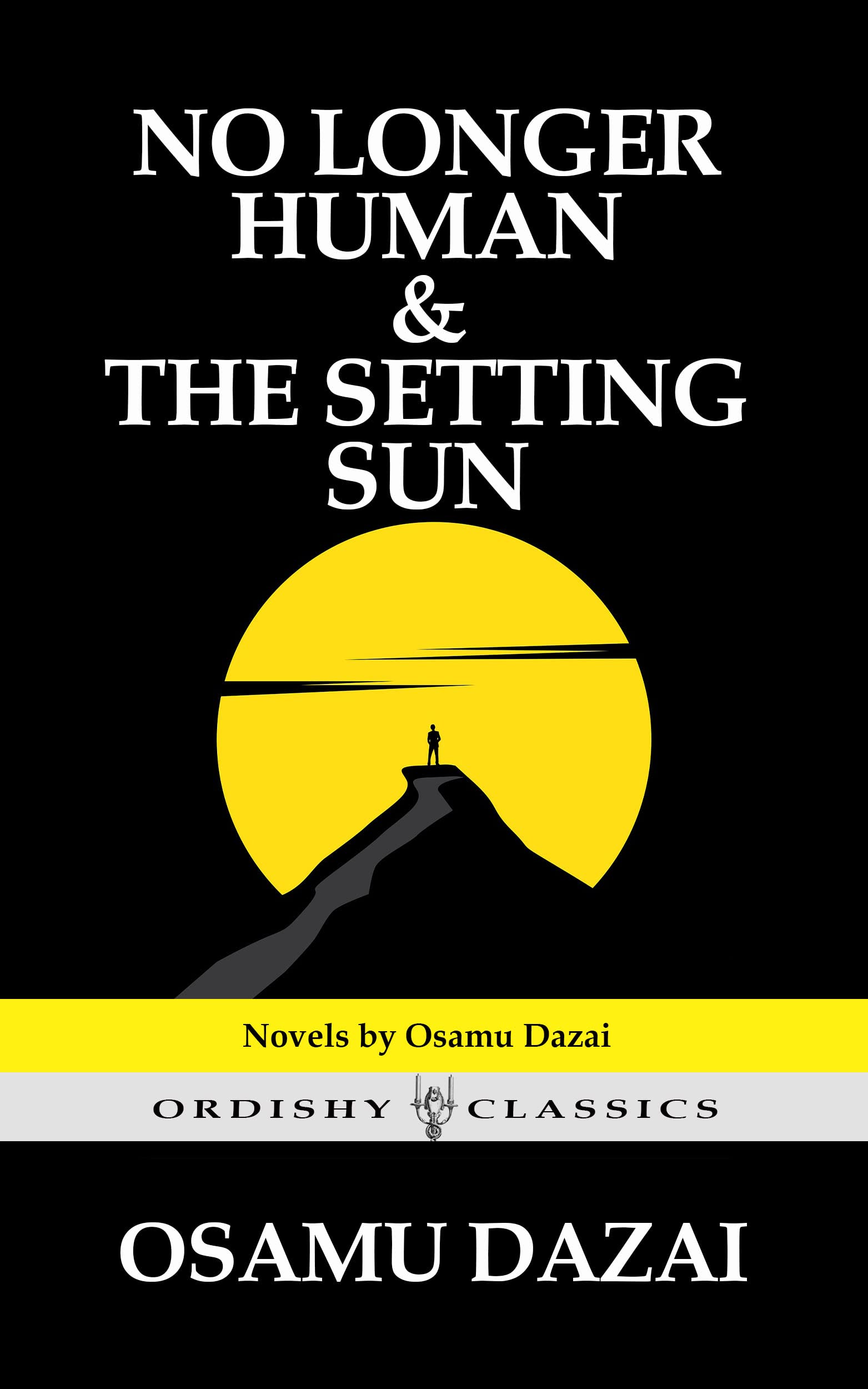 No Longer Human and The Setting Sun book cover
