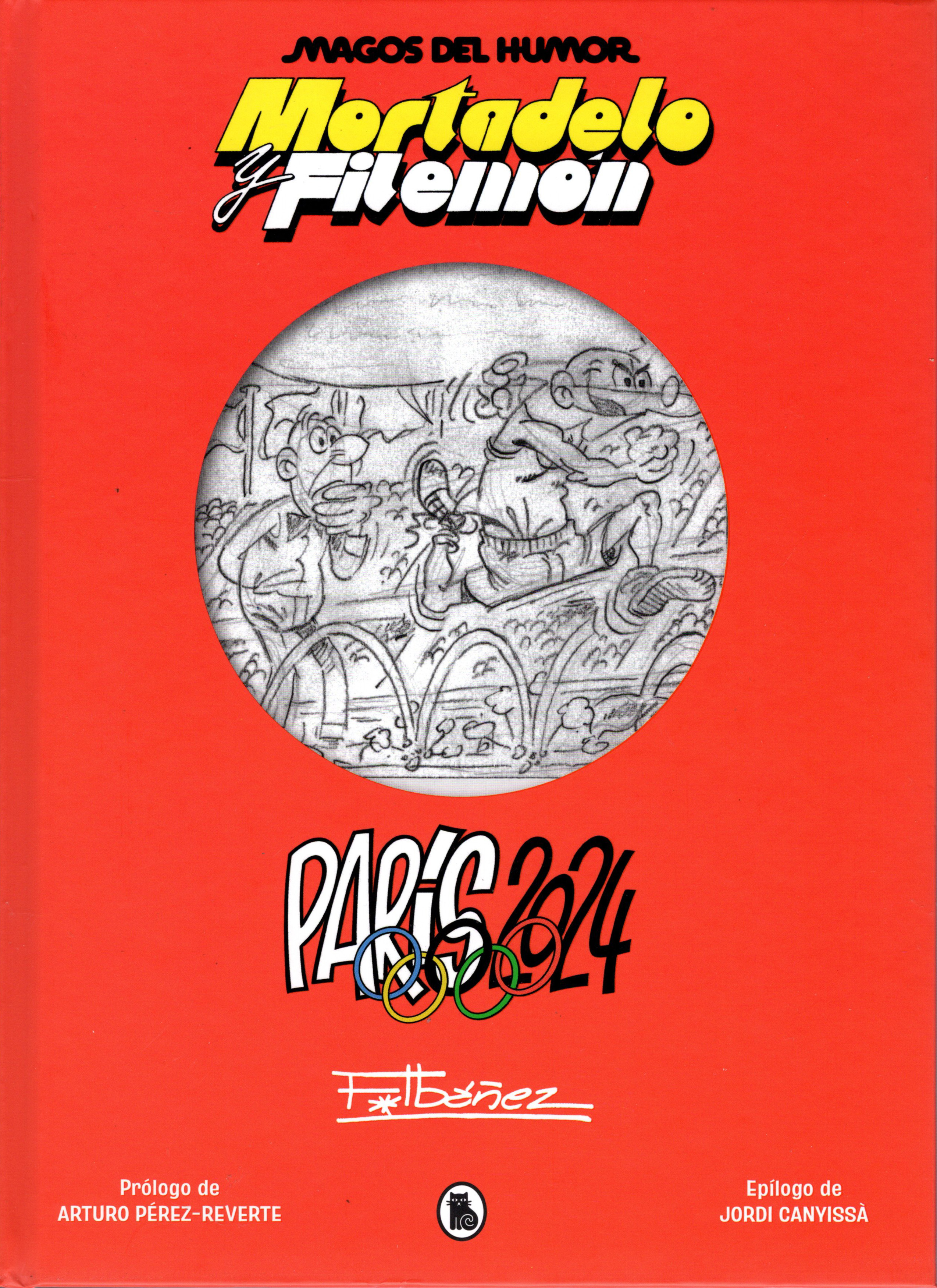 Mortadelo y Filemón. París 2024 book cover