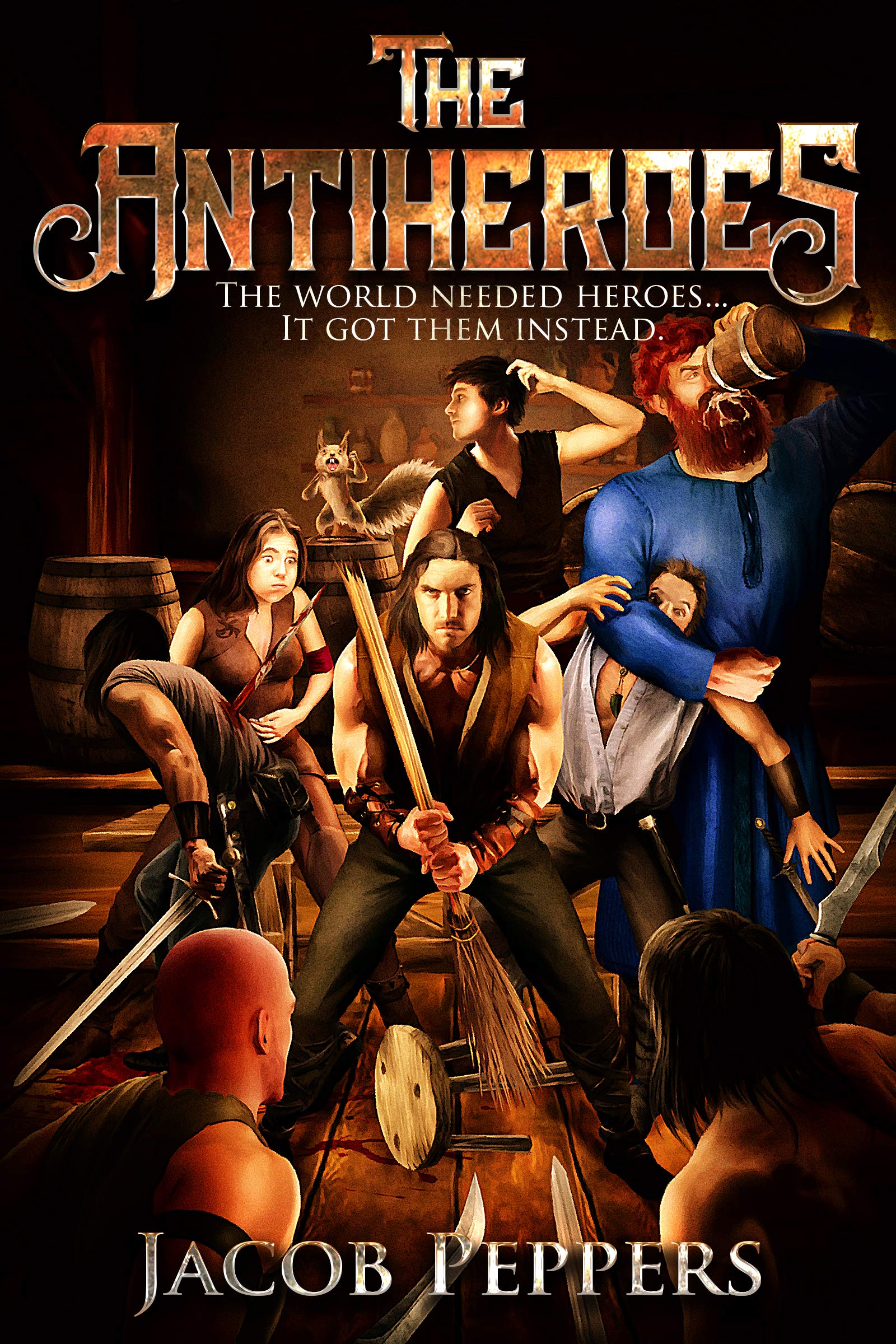 The Antiheroes book cover 1