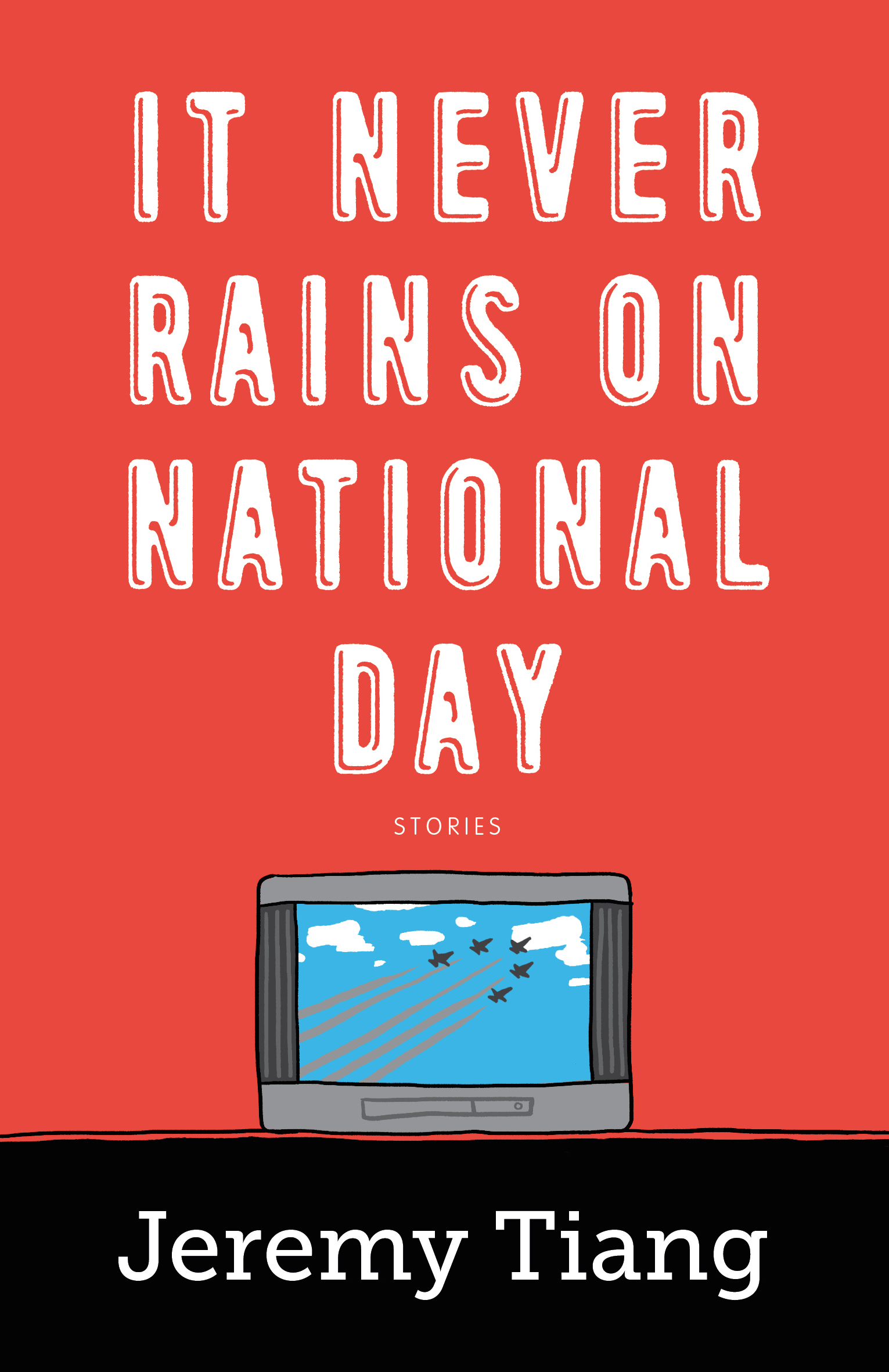 It Never Rains on National Day book cover