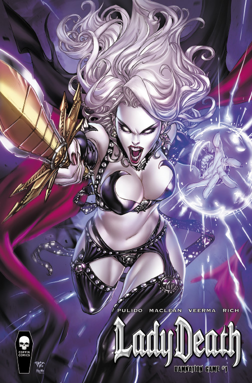 Lady Death (Coffin Comics) book cover 2