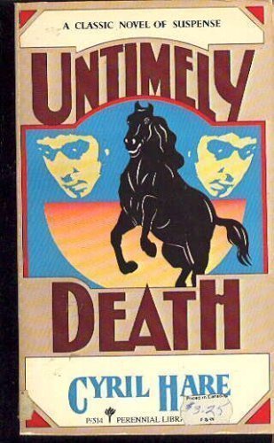 Untimely Death book cover