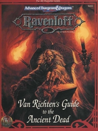 Van Richten's Guide to the Ancient Dead book cover