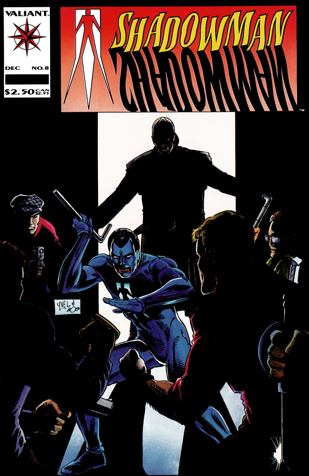 Shadowman (1992) book cover 1