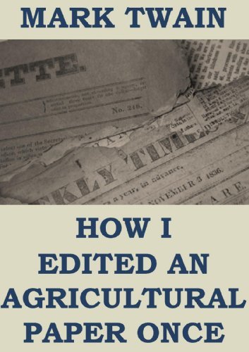 How I Edited an Agricultural Paper book cover