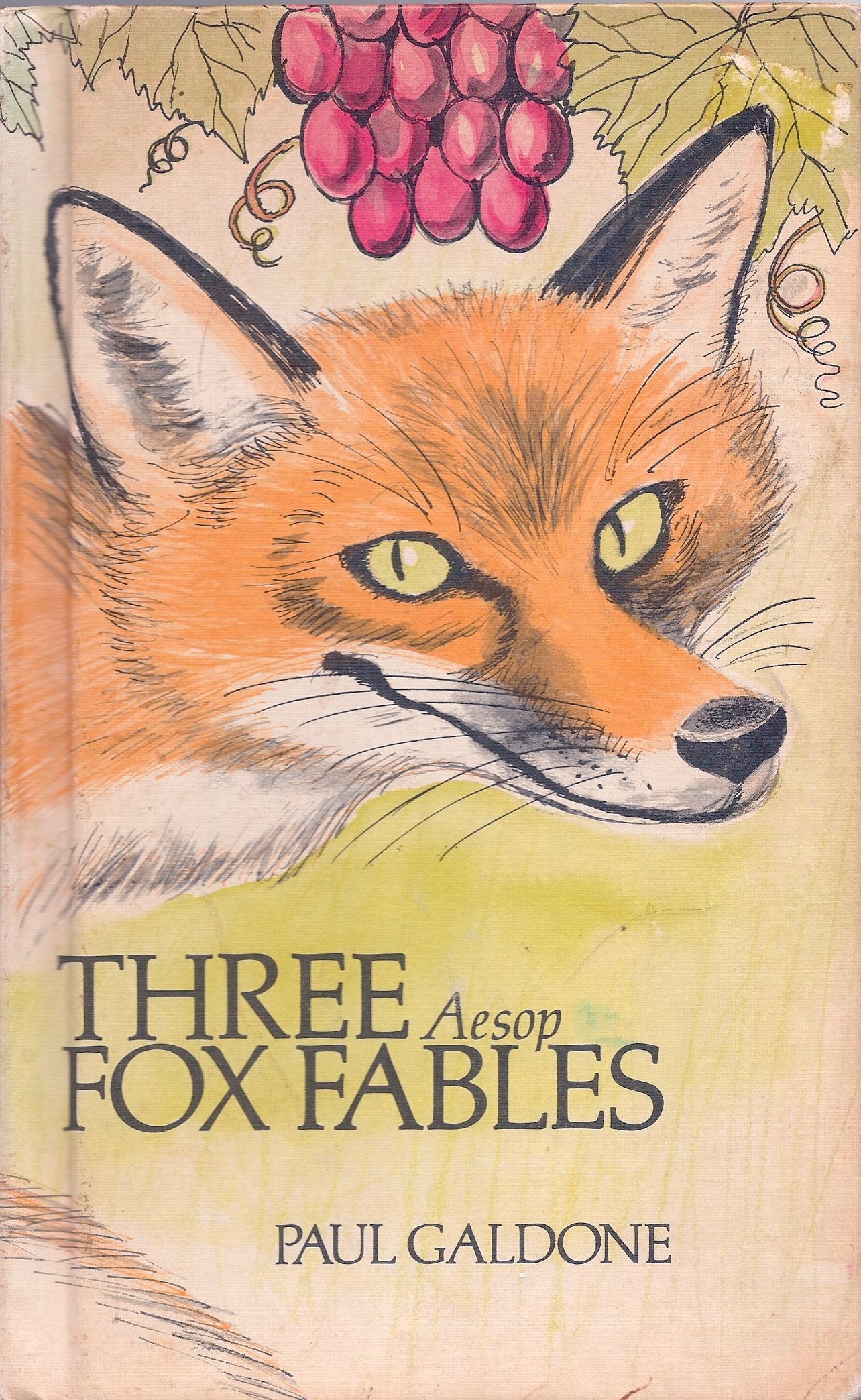 Three Aesop Fox Fables book cover
