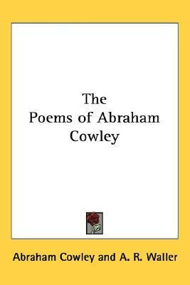 The Poems of Abraham Cowley book cover