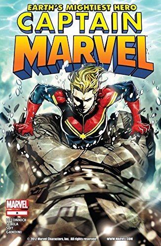Captain Marvel (2012-2013) #8 book cover