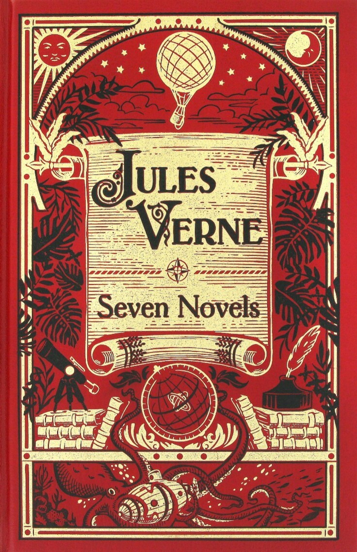 Jules Verne book cover