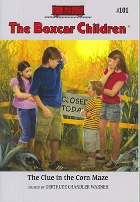 The Clue in the Corn Maze book cover
