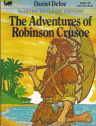 The Adventures of Robinson Crusoe book cover