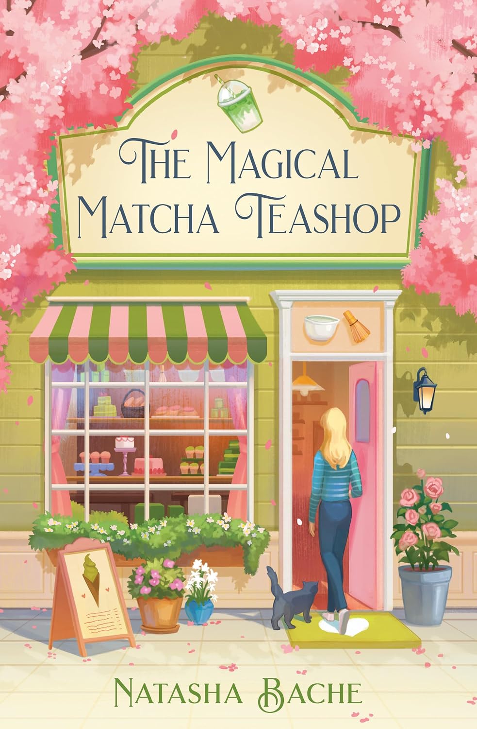 The Magical Matcha Teashop book cover